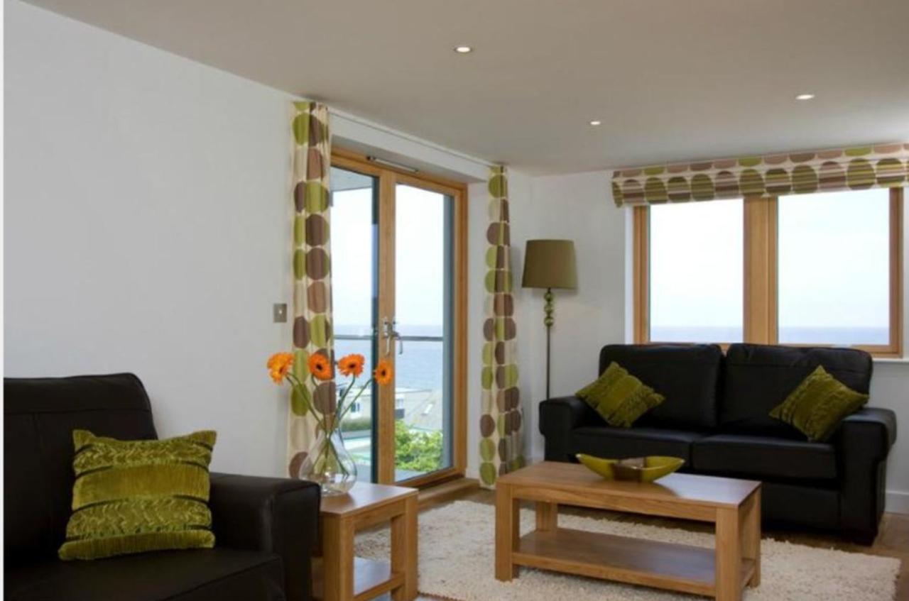 South Fistral Seaview 2-Bed Apartment New Quay Exterior foto